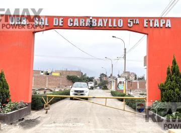 Terreno / Lote · 112m² · Ocasión: Venta de Terreno en Carabayllo