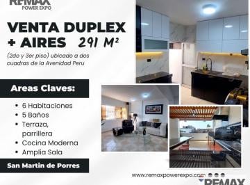 Departamento · 257m² · 6 Dormitorios · ¡Gran Oportunidad! Venta de Dúplex Aires (291 M²) en Smp - Independencia Total y Proyección
