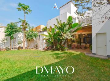 Casa · 450m² · 7 Dormitorios · 3 Estacionamientos · Se Alquila Hermosa Casa/oficina con 7 Dorm. en Zona Residencial de San Isidro