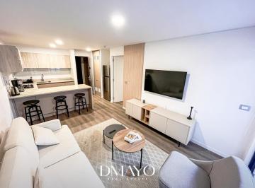 Sala comedor · Alquiler Flat de 1 Dormitorio Amoblado Frente Al Centro Empresarial Real