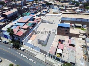 Terreno / Lote · 1716m² · Venta de Terreno de 1,716 m² en Calle Santa Anita – Chorrillos