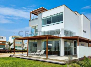 Terreno / Lote · 258m² · 5 Dormitorios · 3 Estacionamientos · Exclusiva Casa de Playa en Alquiler – Condominio Las Terrazas, Sarapampa – Asia