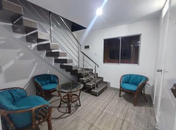 Departamento de 2 habitaciones, Lima · Departamento Dúplex Amoblado, 3er y 4to Piso