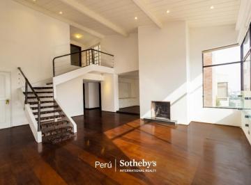 Departamento · 309m² · 4 Dormitorios · 1 Estacionamiento · Triplex Penthouse en Basadre, San Isidro
