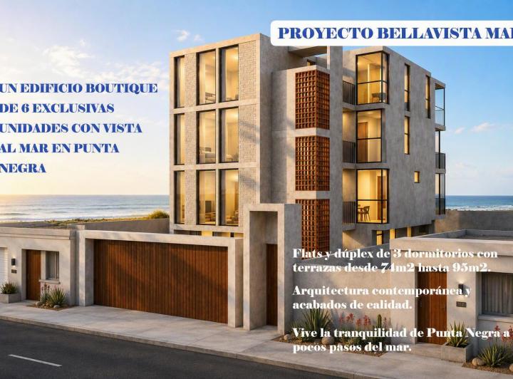 Edificios , Lima · Bellavista Mar - Departamentos de Estreno en Punta Negra