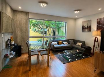 Departamento de 1 habitación, Lima · Flat Amoblado 67 m² Barranco /arquitectura Moderna y Diseño Funcional | con Cochera y Depósito