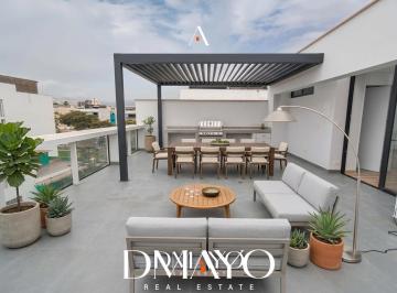 Departamento · 141m² · 3 Dormitorios · 1 Estacionamiento · Duplex de 222 m² con Ascensor Directo 1 Dpto por Piso Amplias Terrazas