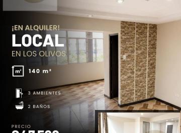 Local comercial · 140m² · Aquiler de Local Comercial - Los Olivos
