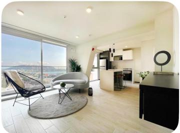 Departamento de 1 habitación, Lima · Apartamento Amoblado con Hermosa Vista Al Mar