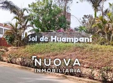 Terreno / Lote · 92m² · Venta de Terreno en Urb. “sol de Huampaní” – Soleado Todo El Año