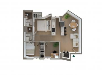 Departamento de 3 habitaciones, Lima · 3 Dorm. en Cercado de Lima | Departamento de Estreno
