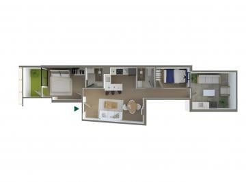 Departamento de 2 habitaciones, Lima · Departamento de 2 Dorm. en Cercado de Lima Desde S/ 468,461