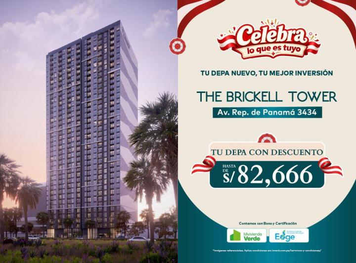 Edificios , Lima · The Brickell Tower