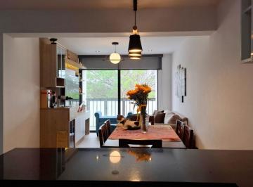Departamento de 1 habitación, Lima · Moderno Dpto. un Dormitorio + Estudio - Balcón - 2 Baños - 1 Cochera