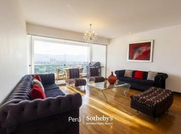 Departamento de 3 habitaciones, Lima · Exclusivo Flat con Vista Panorámica Al Club Golf Los Inkas