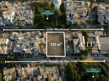 Terreno / Lote · 400m² · Venta de Terreno Doble Salida a Parque Para Desarrollo Inmobiliario en Chacarilla del Estanque – Sur