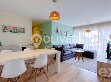 SALA-COMEDOR · Alquiler Departamento Amoblado 3 Dormitorio en Miraflores