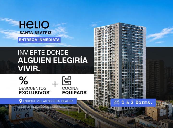 Desarrollo vertical , Lima · Helio Invest Living - Santa Beatriz