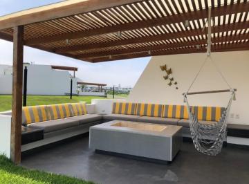 Casa · 200m² · 5 Dormitorios · 2 Estacionamientos · Vendo Linda Casa de Playa en Playa Puerto Madero Mz 8, Fila 4 m, Km 89 Asia. (Vista Al Mar)