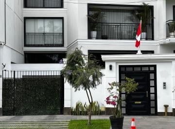 Departamento de 3 habitaciones, Lima · Penthouse Duplex de Estilo Atemporal Frente Al Parque Acosta en San Isidro