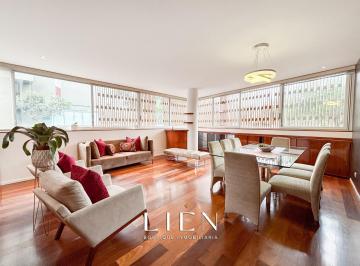 Departamento · 335m² · 4 Dormitorios · 3 Estacionamientos · 1er Piso| Dúplex de 3 Estacionamientos Frente a El Olivar San Isidro