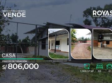 Casa · 100m² · 2 Dormitorios · 1 Estacionamiento · Entidad Financiera Vende Amplia Casa en Soritor - Moyobamba - 1155