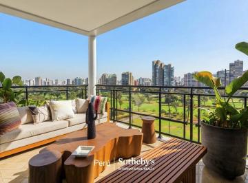 Departamento · 445m² · 3 Dormitorios · 4 Estacionamientos · Flat Ubicado en Una de Las Direcciones Más Exclusivas de San Isidro, Frente Al Golf —av. Pezet
