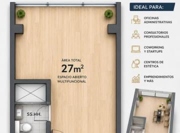 Local comercial , Lima · Local de 27 m² en Alquiler en Monterrico en 2do Piso