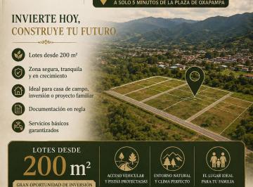 Terreno / Lote , Oxapampa · Venta de Lotes - Oxapampa
