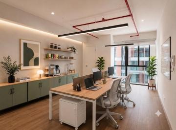 Oficina comercial · 42m² · 1 Estacionamiento · Alquiler Oficina de Estreno en Edificio Premium