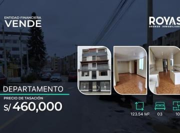 Departamento · 123m² · 3 Dormitorios · Entidad Financiera Remata Departamento de Tres Dorm. - Surco - 1295
