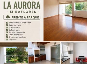 Departamento de 3 habitaciones, Lima · Departamento Dúplex en La Aurora - Miraflores