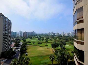 Departamento de 4 habitaciones, Lima · Duplex con Vista Panorámica Al Golf de San Isidro – 4 Dorm. y Jacuzzi