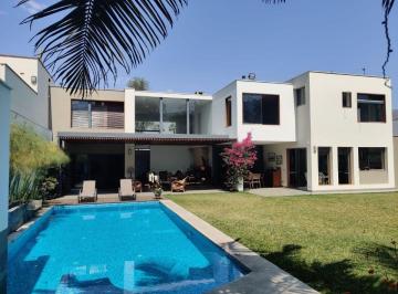 Casa de 4 habitaciones, Lima · Alquiler Linda Casa 4dorm, 5baños, 3cocheras, Piscina Grande. La Planicie