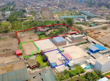Terreno / Lote · 900m² · Alquiler de Lote Industrial de 900 m² en Pachacámac | Parque Industrial | a 1 Cuadra de América Tv