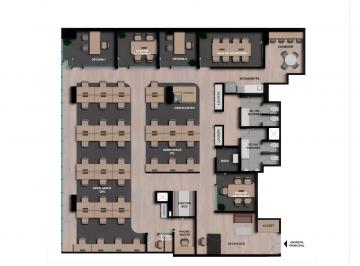 Oficina comercial , Lima · Oficina Implementada de 302 m²