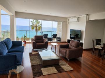 Departamento · 181m² · 3 Dormitorios · 2 Estacionamientos · Dpto Frente Al Mar en Malecón de La Marina | Amoblado y Equipado