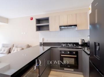 Cocina · Departamento Amoblado de Estreno | 1 Dormitorio Cochera | Cerca Al Jockey Plaza | Us$900
