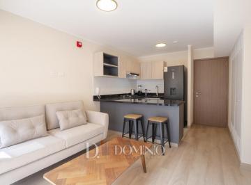 Sala · Departamento Amoblado de Estreno | 1 Dormitorio Cochera | Cerca Al Jockey Plaza | Us$900