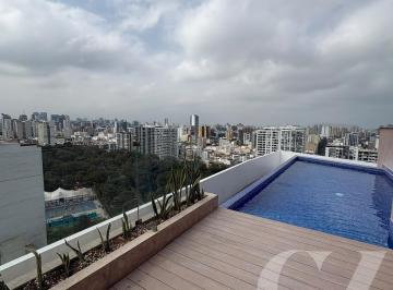 Departamento · 66m² · 1 Dormitorio · 1 Estacionamiento · Moderno Duplex de un Dormitorio con Vista a Parque en Alquiler