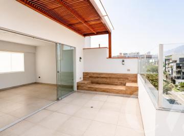 Departamento · 274m² · 4 Dormitorios · 3 Estacionamientos · Bello Penthouse Duplex en Venta con 2 Lindas Terrazas Chacarilla San Borjao