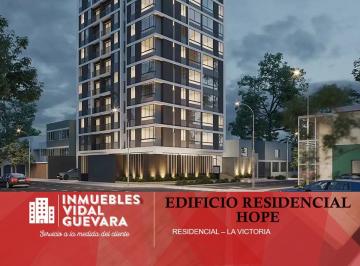 Departamento de 3 habitaciones, Lima · Dpto en Alquiler de 57 m² 02 Dormit / Edificio Hope - La Victoria