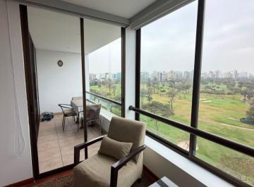 Departamento de 2 habitaciones, Lima · Frente Al Golf. Amoblado y Equipado