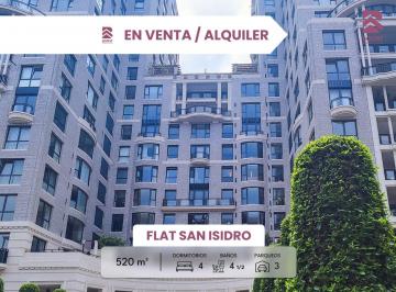 Departamento · 520m² · 4 Dormitorios · 3 Estacionamientos · Venta Departamento en San Isidro Estreno de Lujo