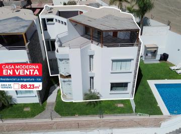 Casa de 4 habitaciones, Ica · Venta de Casa en Condominio en La Res. La Angostura