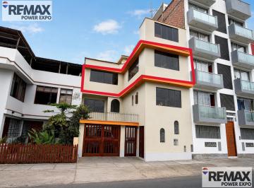 Departamento · 84m² · 3 Dormitorios · Venta de Departamento en Sjm – 3.er Piso Frente a Parque