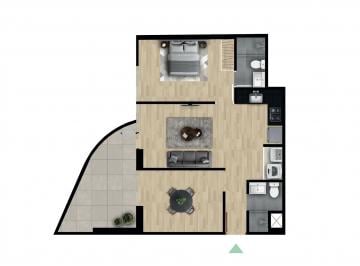 Departamento de 2 habitaciones, Lima · Departamento de Estreno 2 Dorm. y 62 m² en San Miguel