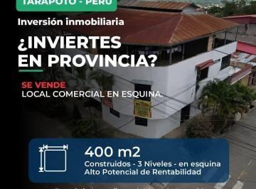 Casa de 9 habitaciones, San Martin · Venta de Casa de 2 Pisos en Esquina – Partido Alto, Tarapoto