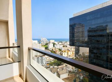 Departamento de 1 habitación, Lima · Departamento 49 m² con Balcón y Vista Al Mar — Magdalena del Mar | S/2,700 | Áreas Comunes Premium
