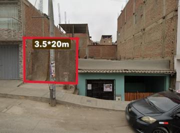 Terreno / Lote · 70m² · Se Vende Terreno en Av Miguel Iglesias
